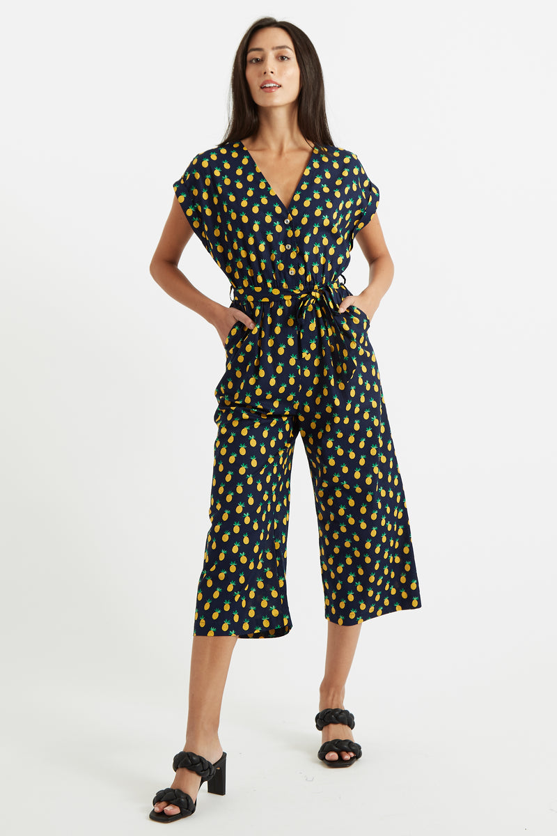 Ady Pineapple Please Jumpsuit - Front