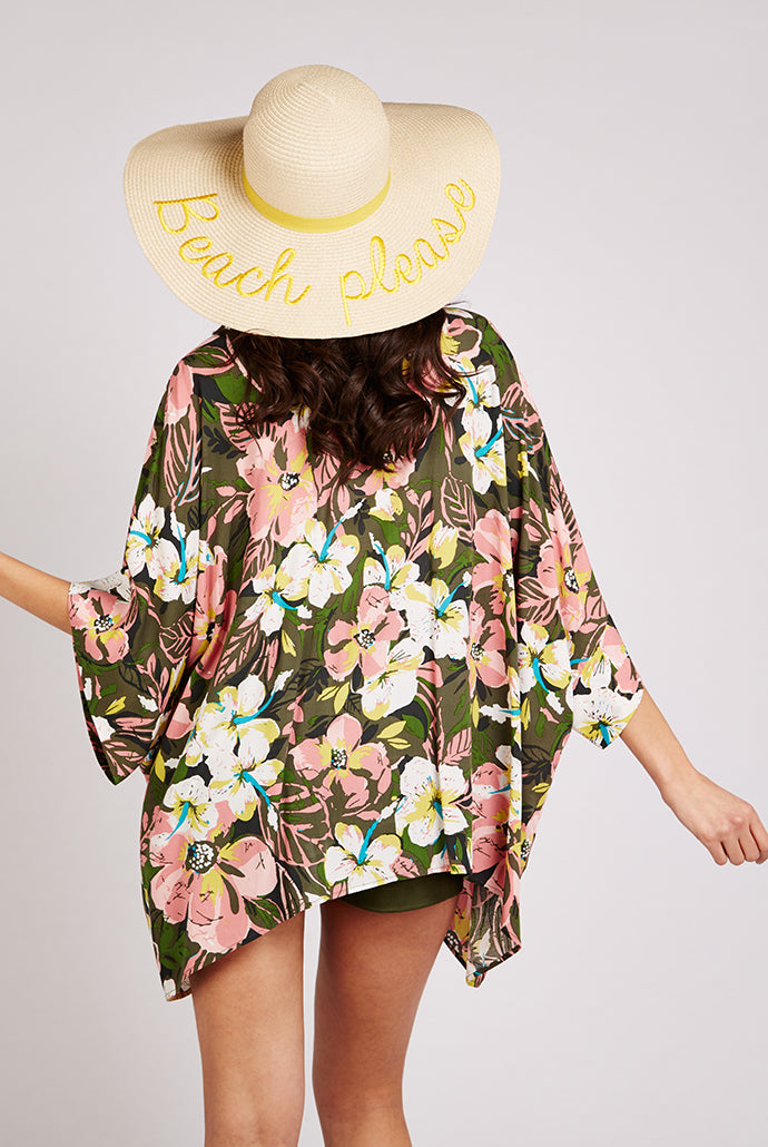Beach Please Hat - Front
