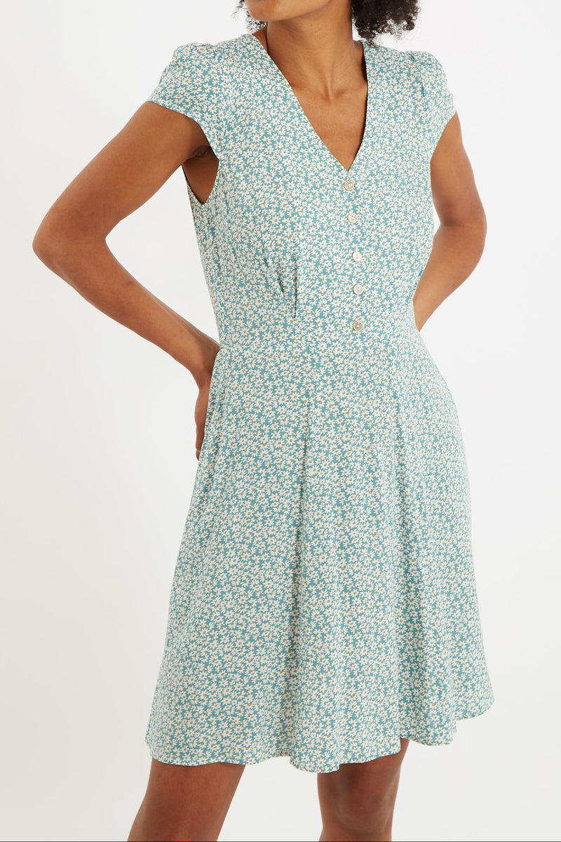 Cathleen Mini Dazzler Tea Dress - Front