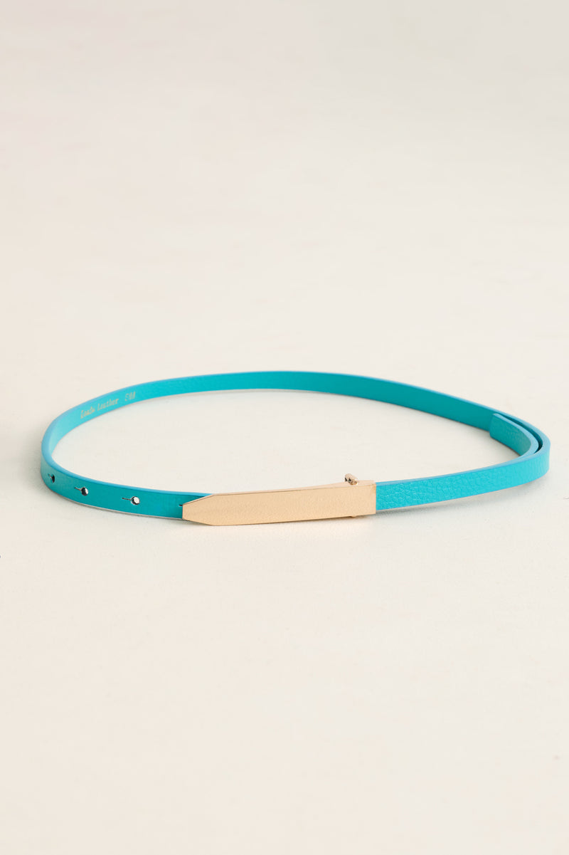 Amira Belt Blue - Front