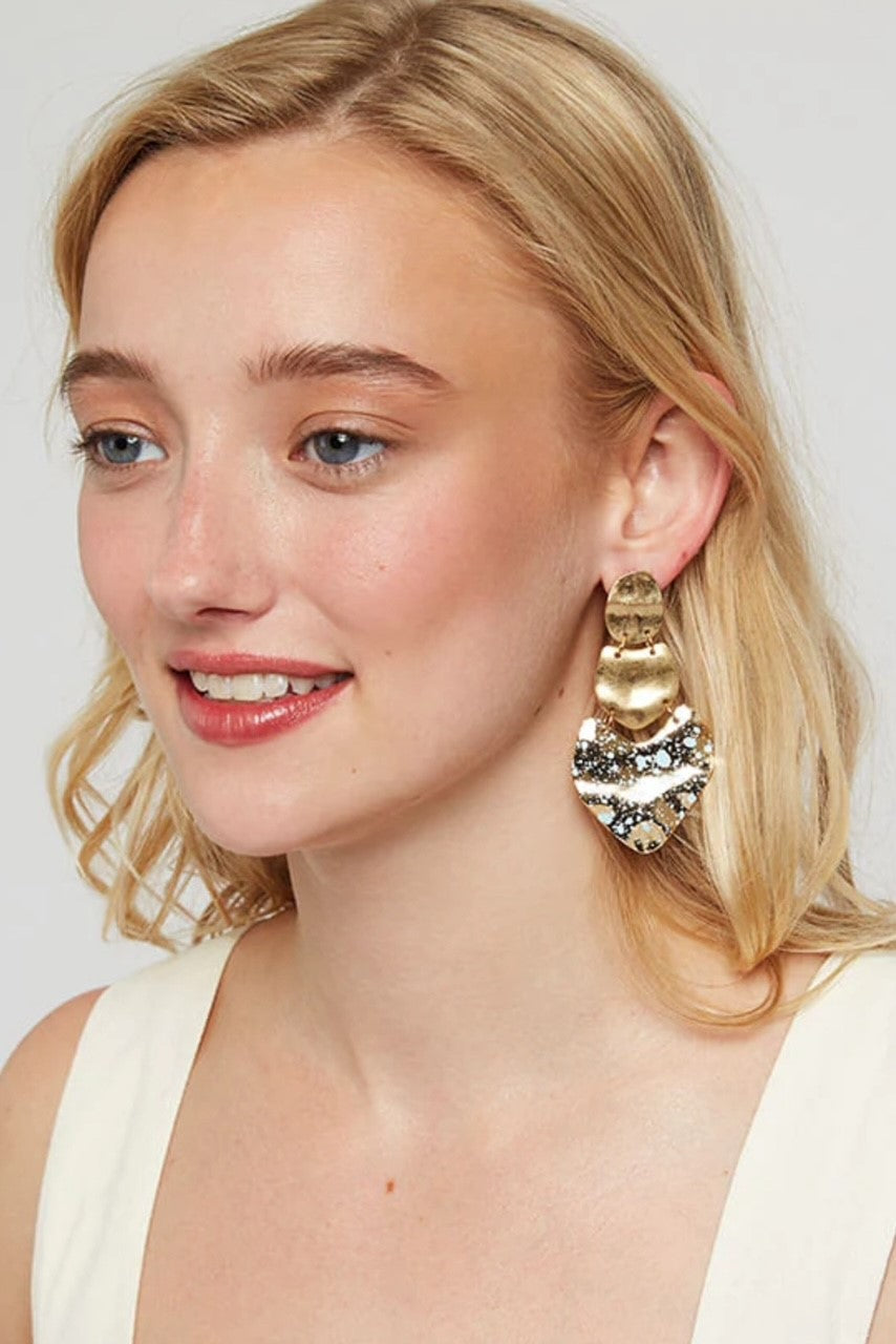 Asher Large Pendant Earrings