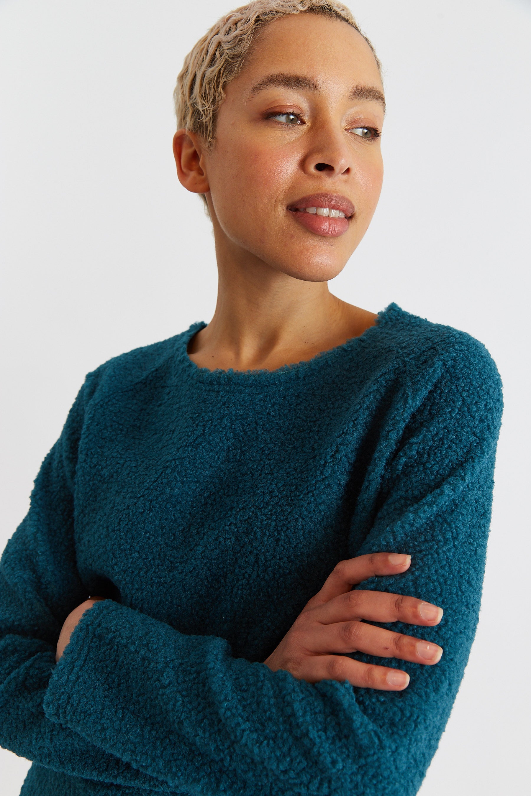 Borg clearance sweatshirt womens