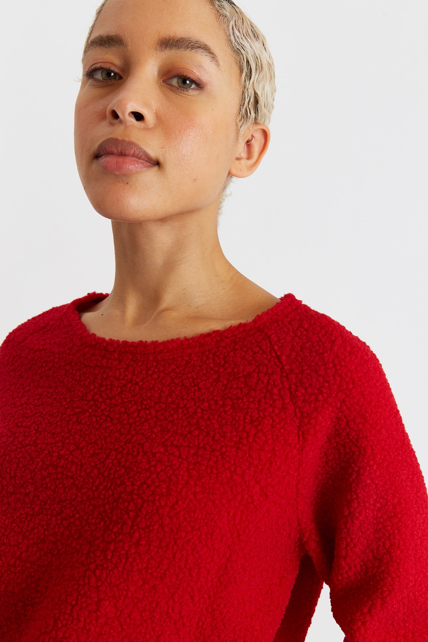 Blanka Borg Sweatshirt - Red