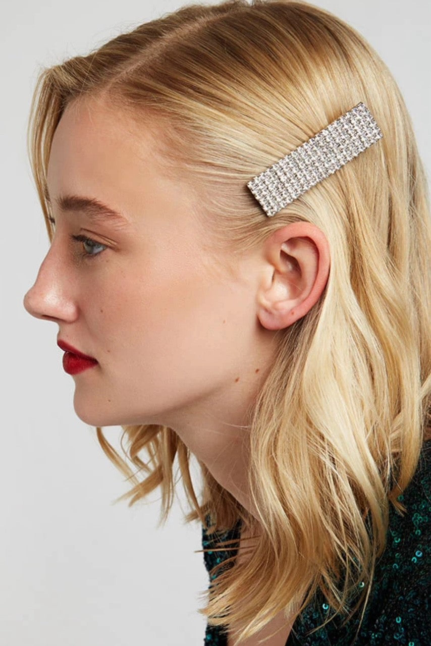 Brice All Crystal Hair Clip Diamond