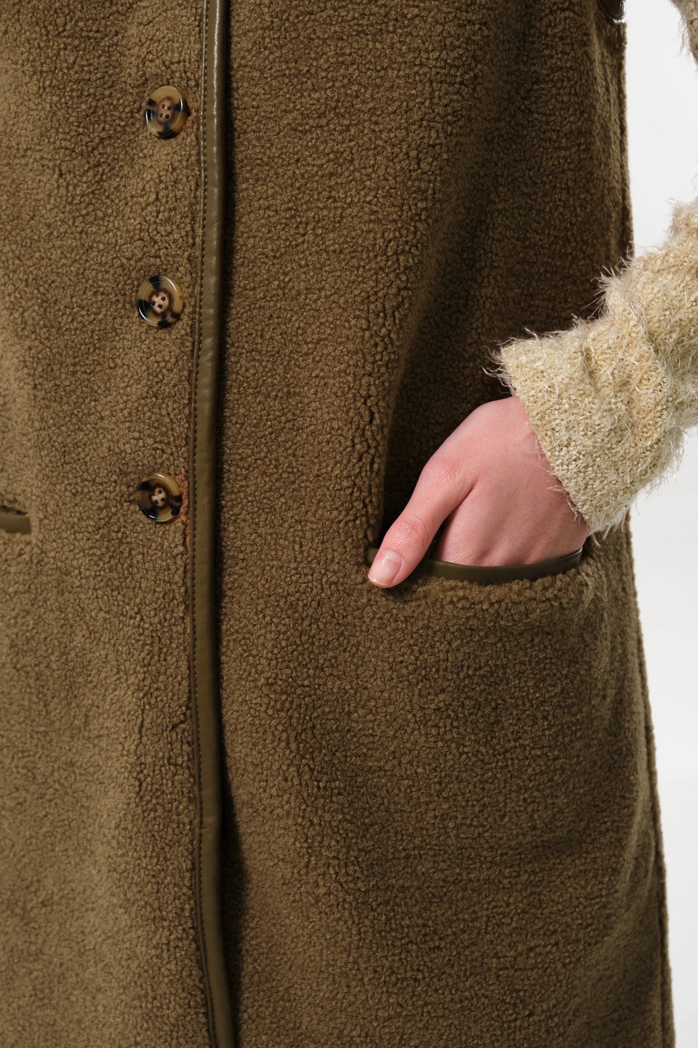 Cathel Borg Longline Waistcoat - Nutmeg – Louche