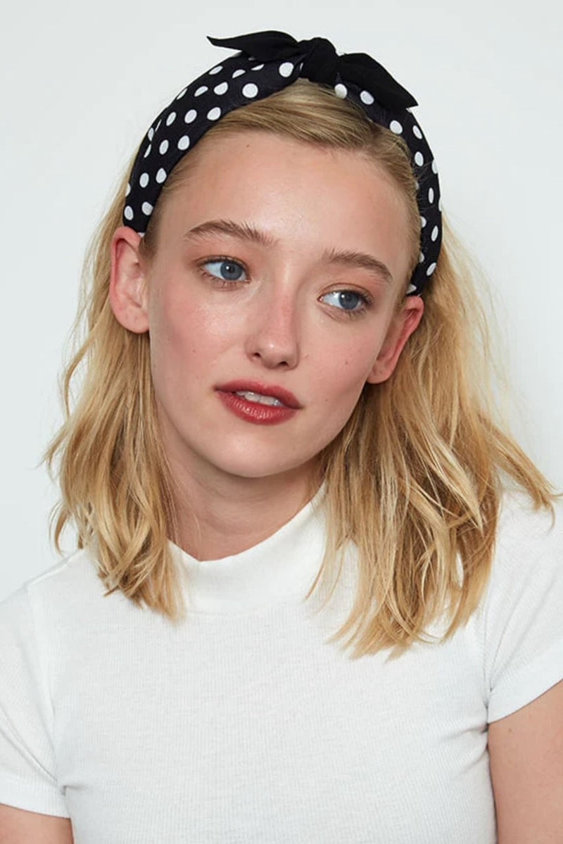 Louche Ezekiel Spotted Headband - Front