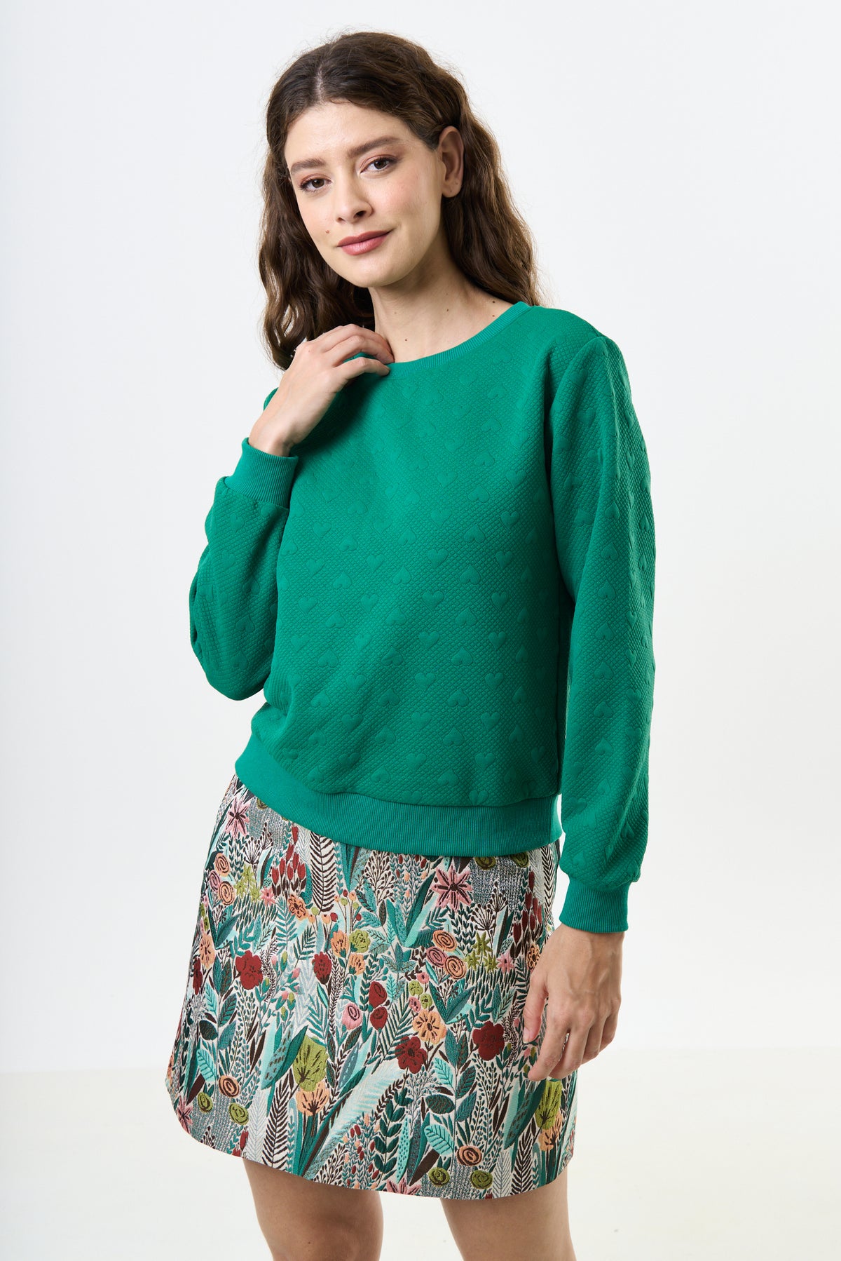Louche Womenswear Sale - Up to 50% Off 2 JAN HEARTFELT GREEN 5 1