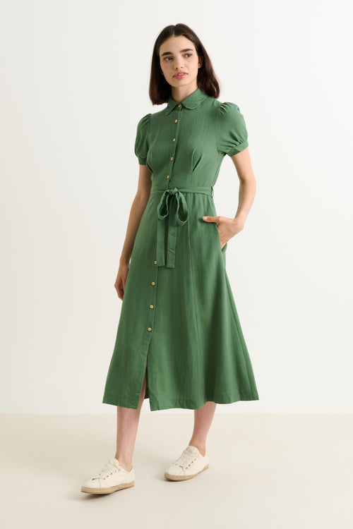 lilac jersey dress Valli shirt dress main image 0