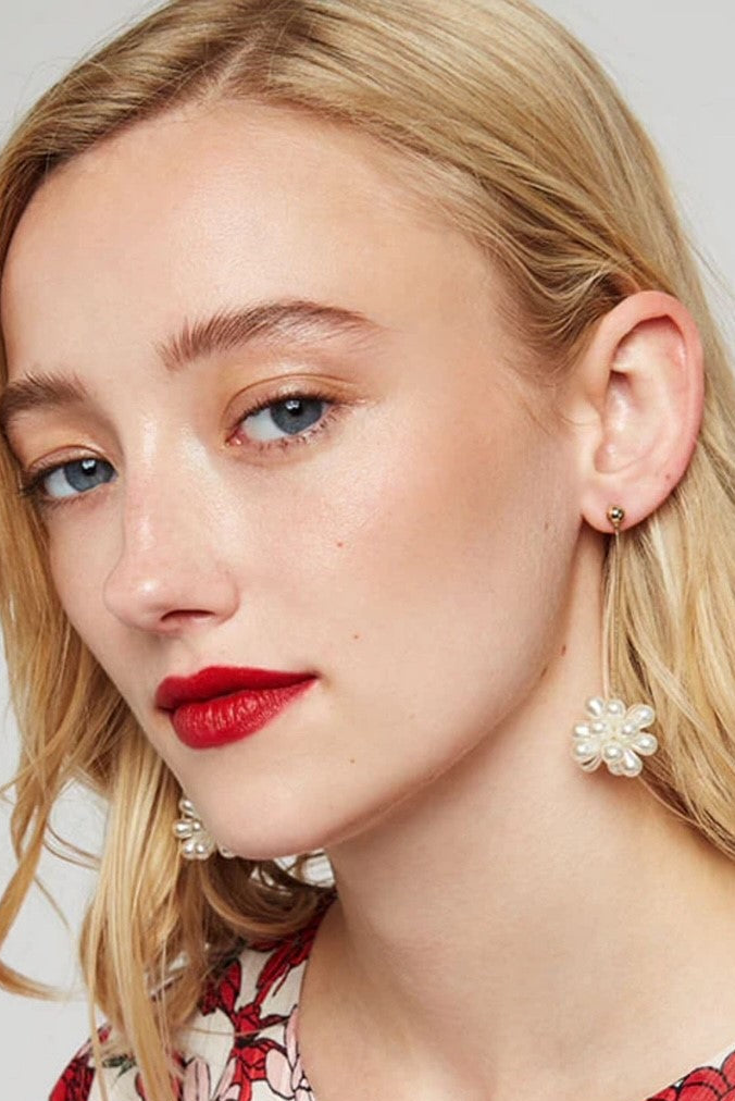 Jemmimah Pearl Flower Earring