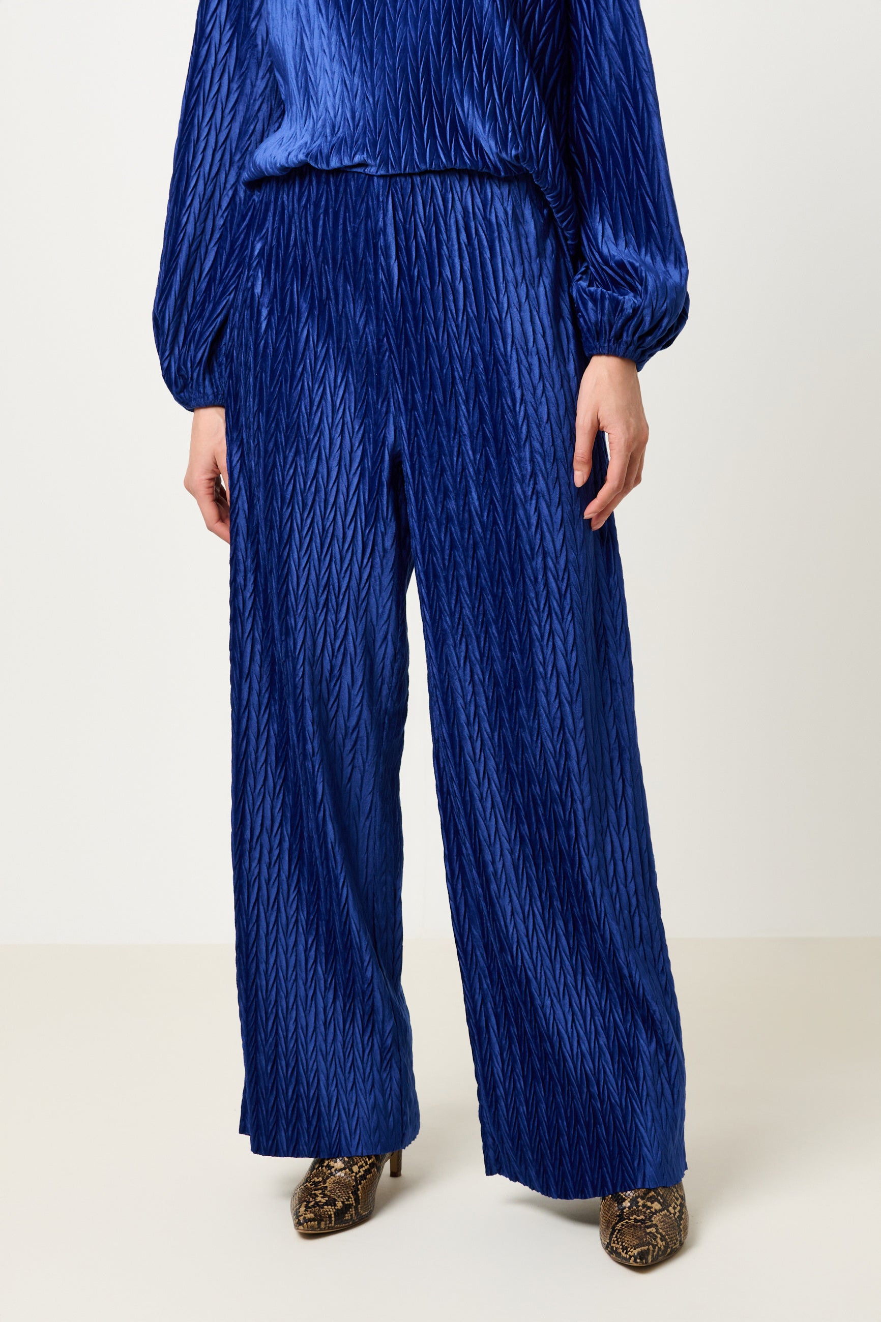 BELVET Pleated Wide-Leg Baggy Pants Pants Wide Leg Mens IEFB Look