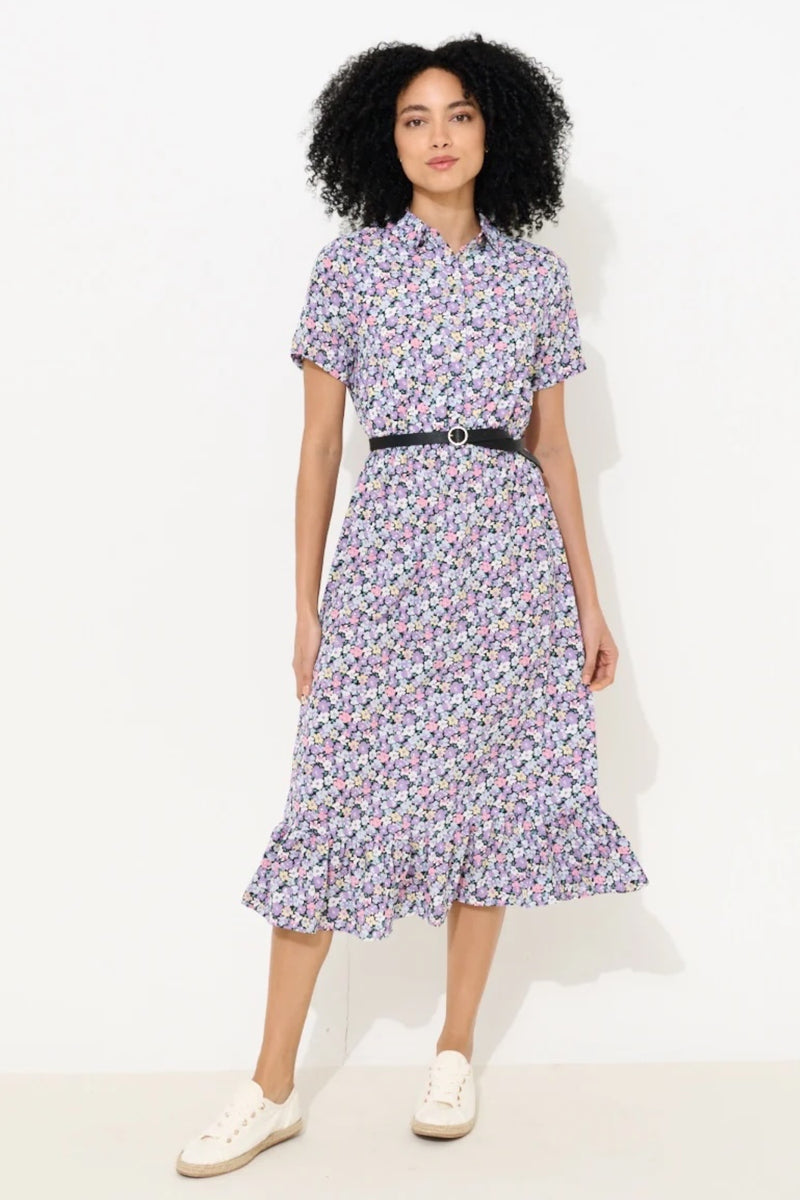 Stanley Multi Pansy Dress - Front