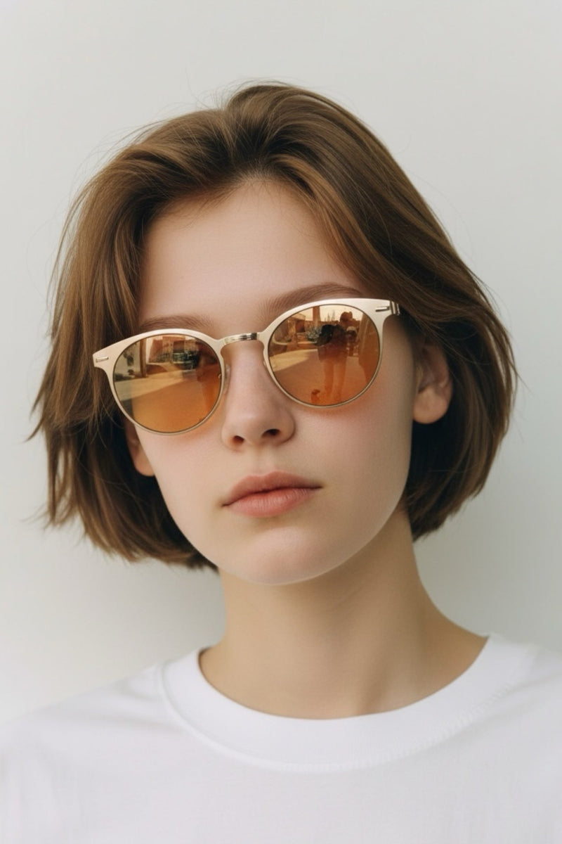 Kiko Gold Sunglasses - Front