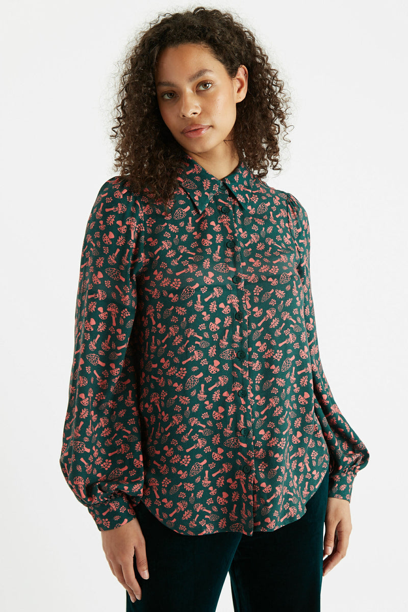 Siv Mushroom Magic Long Sleeve Shirt - Front