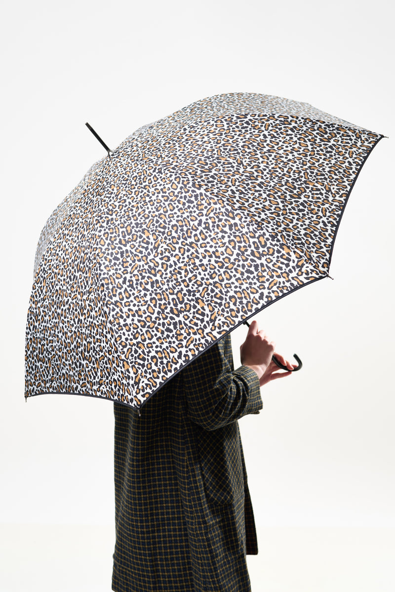 Leopard Print Umbrella - Front