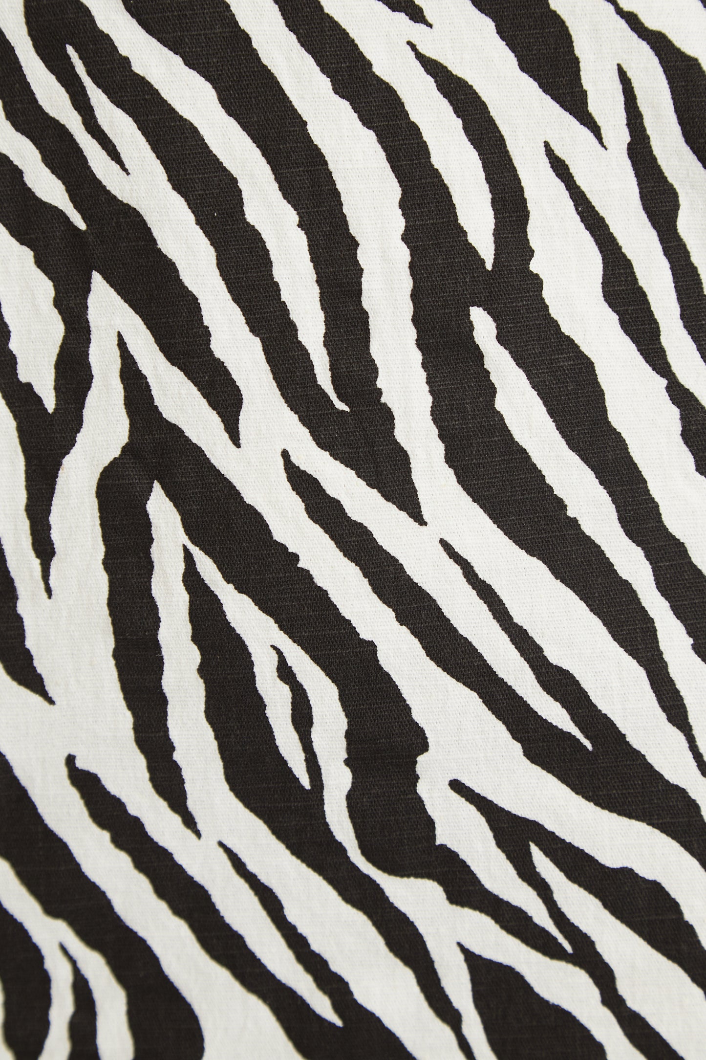 Anala Zebra Print Long Sleeve Mini Dress