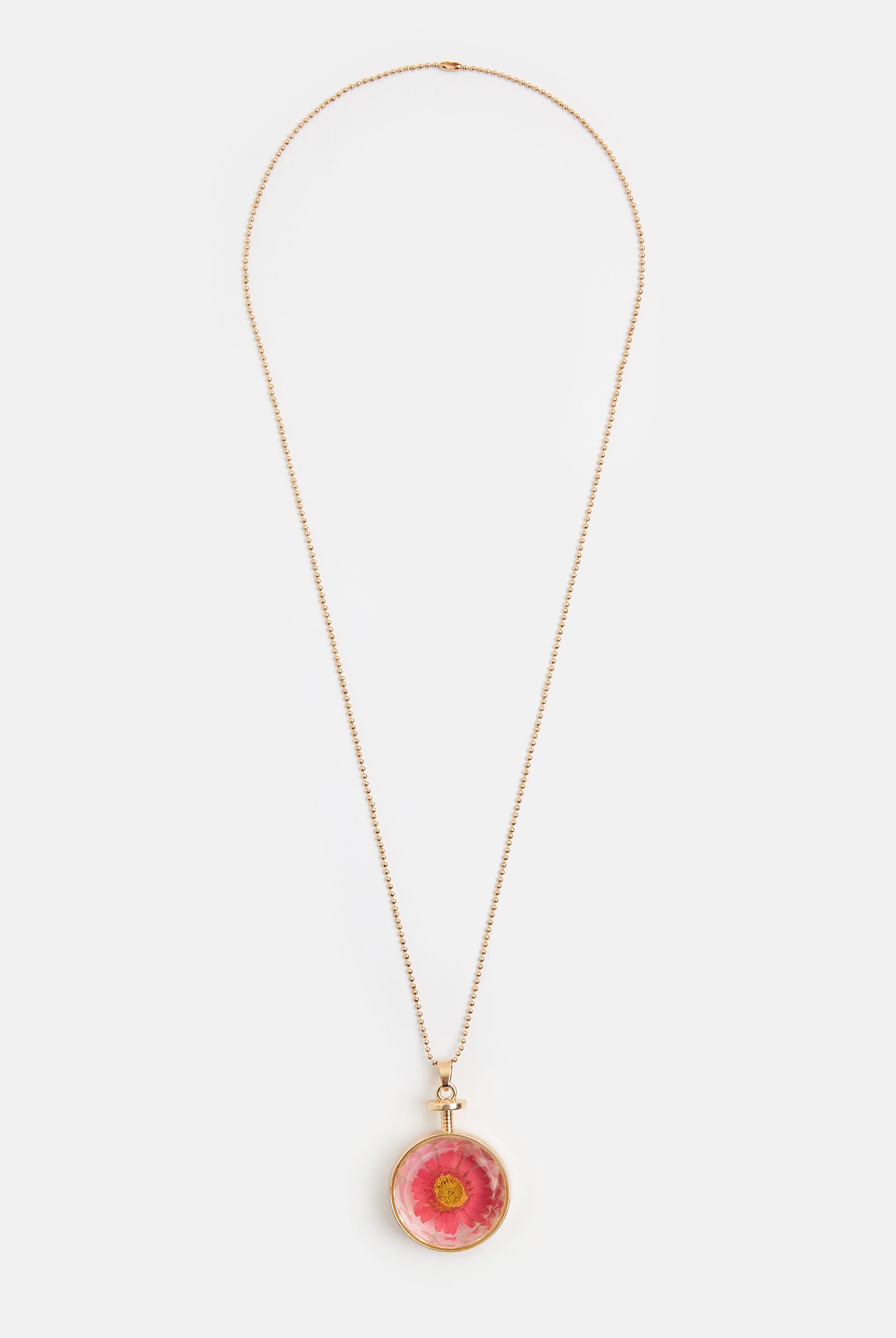 Bani Daisy Inlay Pendant Necklace