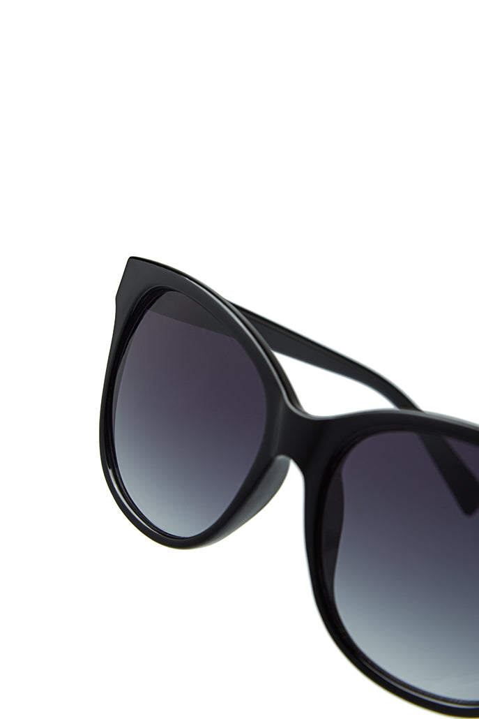Louche Dena Core Sunglasses Black