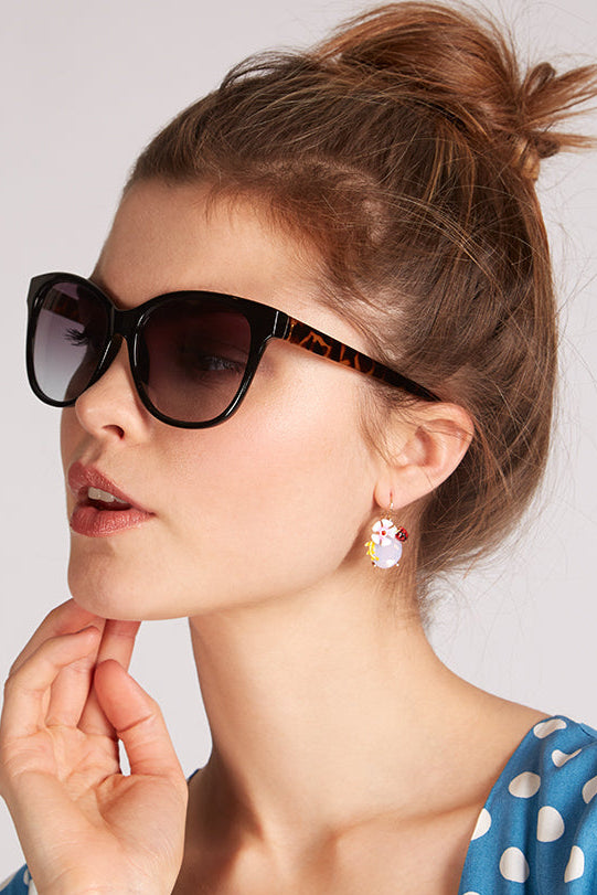 Louche Dena Core Sunglasses Shell - Front
