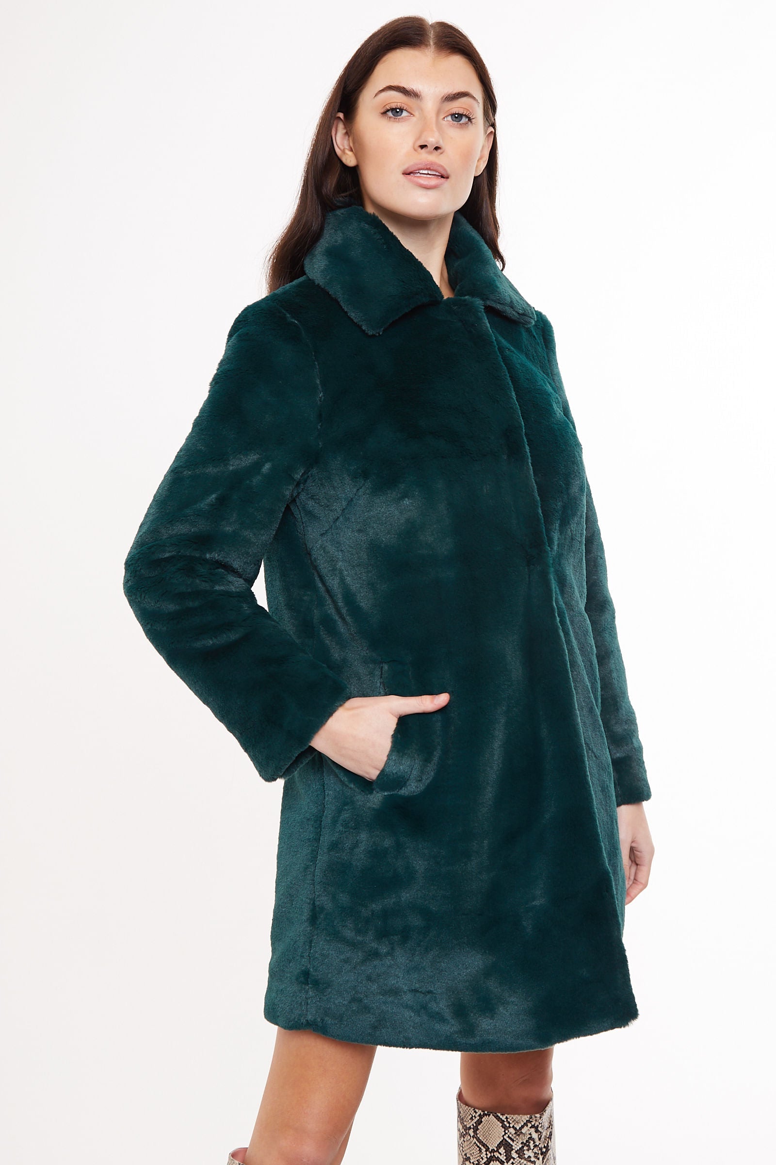Elen Faux Fur Coat