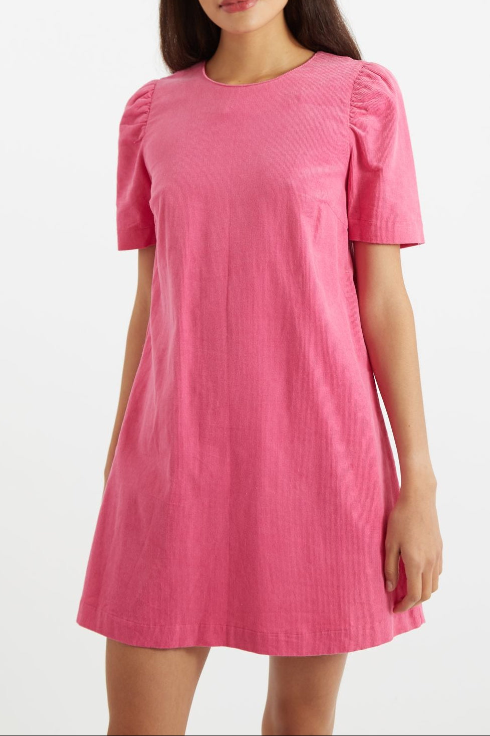 Galen Babycord Mini Dress