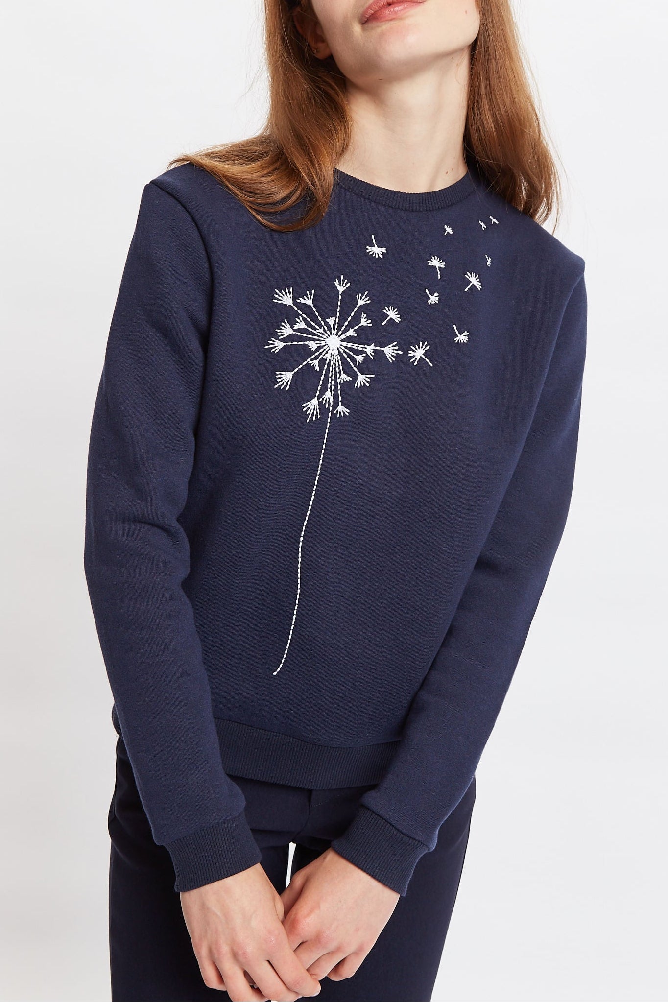 Jan Dandelion Embroided Sweatshirt