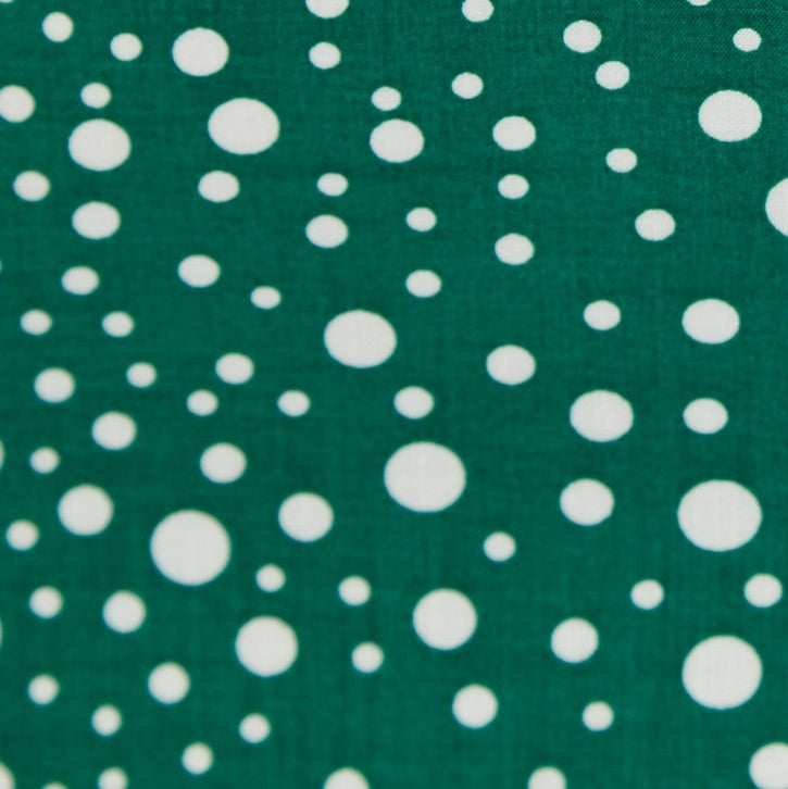 Louche Cathleen Midi Spot It Print Midi Tea Dress Green