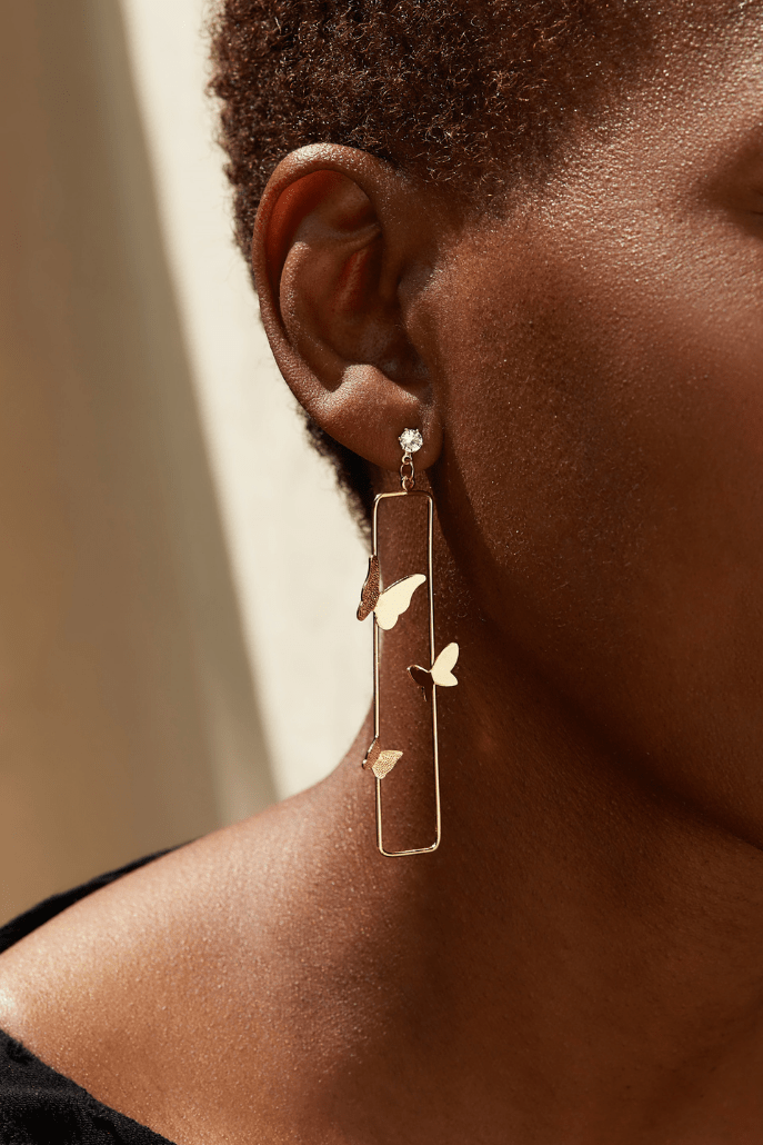 Farafalle Butterfly Pendant Earrings