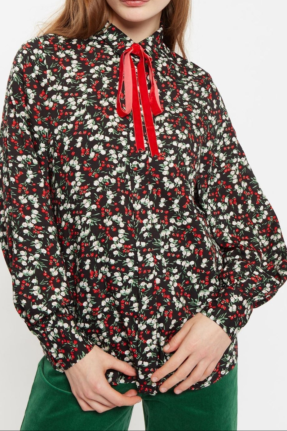 Byron Jolly Ditsy Print Long Sleeve Shirt